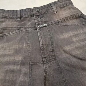 Vintage Y2K Marithe Francois Girbaud Jeans Mens Sz 30M = 30x31 Blk Faded Baggy